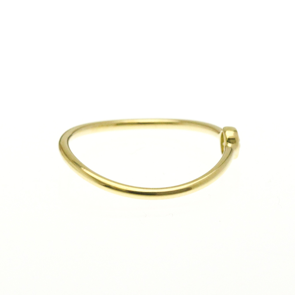 TIFFANY 18k Gold Diamond Ring - Picture 4 of 10